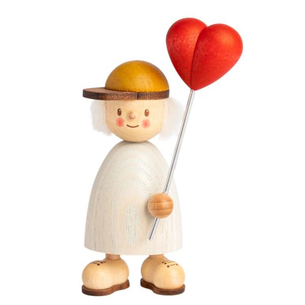 Finn mit Herzballon 9 cm