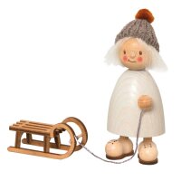 Finn mit Schlitten 9 cm