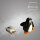 Hennig Pinguin mit Babyschlitten 5 cm