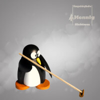 Hennig Pinguin Schrubbi 5 cm
