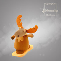 Hennig Elch mit Snowboard