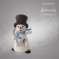Hennig Schneemann mit Schlittschuh