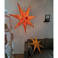 Sterntaler Samtstern innen 75 cm