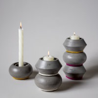 EMIL Kerzen- und Teelichtständer Beton