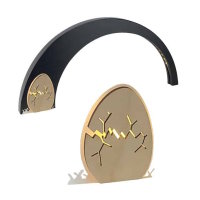 Designelement Glas 7 cm für LB-341/510 Osterei natur