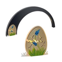 Designelement Glas 7 cm für LB-341/510 Osterei natur...