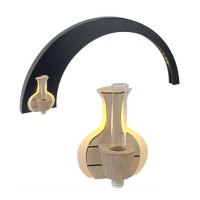 Designelement Glas 7 cm für LB-341/510 Vase natur