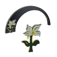 Designelement Glas 11 cm für LB-500 Blume...