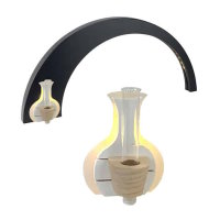 Designelement Glas 11 cm für LB-500 Vase weiß